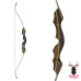 JACKALOPE - Obsidian - 62" - Classic Recurvebow Take Down 