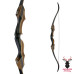 JACKALOPE - Obsidian - 62" - Classic Recurvebow Take Down 