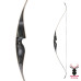 JACKALOPE - Obsidian - 62" - On Piece Recurvebow  