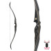 JACKALOPE - Obsidian - 62" - On Piece Recurvebow  