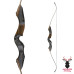 JACKALOPE - Obsidian - 64" - Refined Recurvebow Take Down 