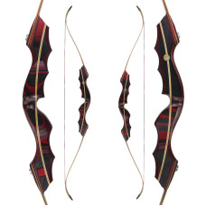 JACKALOPE - Red Beryl - 64" - Classic Recurvebow Take Down 