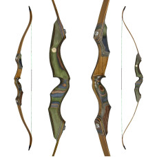 JACKALOPE - Tourmaline - 62" - Refined Recurvebow Take Down 