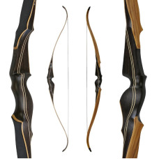 JACKALOPE - Smoked Amber - 60" - Recurve bow  By Dodnik Bows