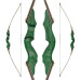 JACKALOPE - Malachite - 60" - Take Down Recurve- of Hybrideboog