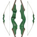 JACKALOPE - Malachite - 60" - Take Down Recurve- of Hybrideboog