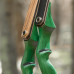 JACKALOPE - Malachite - 60" - Take Down Recurve- of Hybrideboog